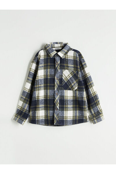 LC Waikiki Sparkling Choices from Shining Store |   Plaid Long Sleeve Boys Shirt