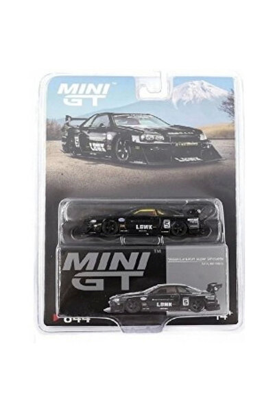 Eldenör Mini Gt 1/64 Nissan Lb-Er34 Super Silhouette Skyline Black - Blister Pack