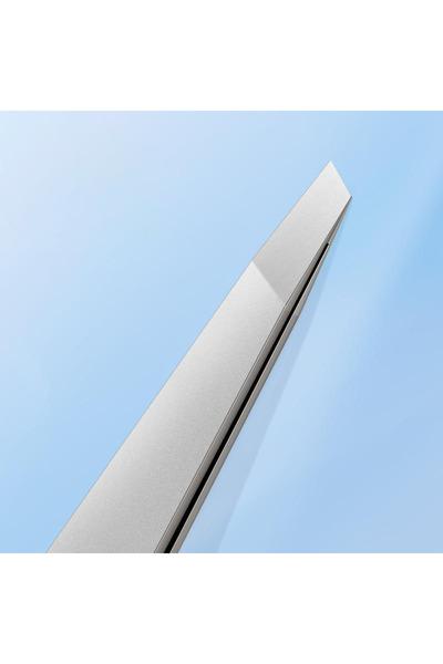 Choice1 Silvery(bevel mouth) Stainless steel eyebrow clip for men and women, high-precision tweezers, high-p