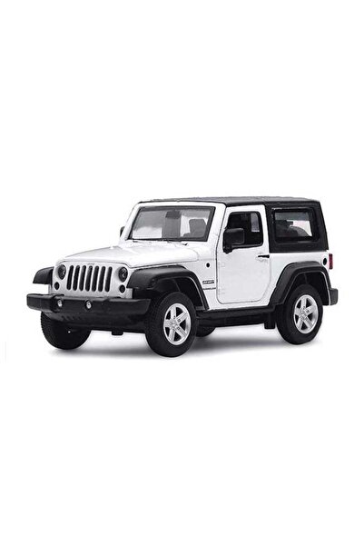 Jeep KIDS D-Power Jeep Wrangler White | DieCast Replica, Ultimate Collector's Item, SUV Cars