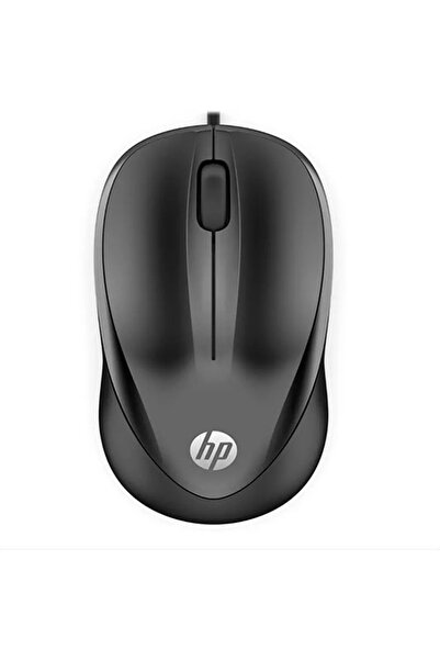 HP 1000, Wired Mouse, Black