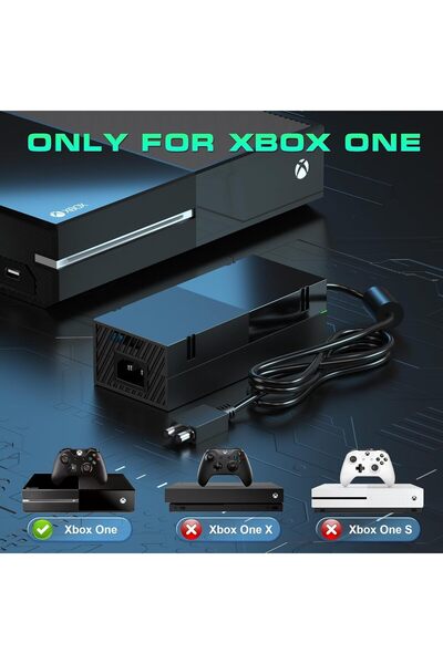 erorex Power Supply Brick Xbox One Xbox Power Supply Brick Cord Ac Adapter Power S Upply Charger