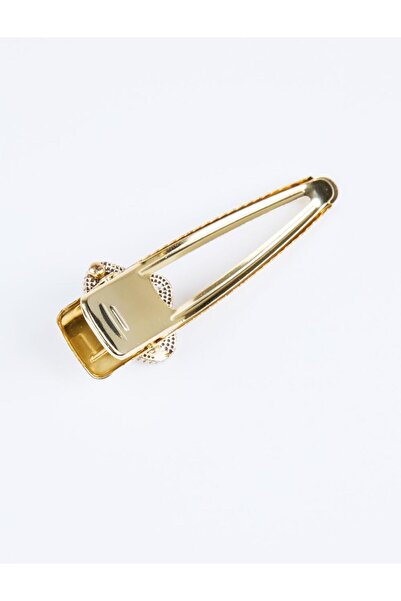 Jimmy Key Gold Color Detailed Wire Buckle