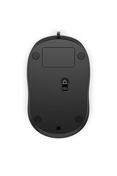 HP 1000, Wired Mouse, Black