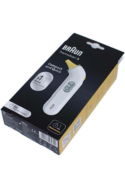 erorex Braun Thermoscan 3 Infrared Ear Thermometer Irt-3030