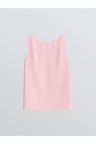 LC Waikiki Lcw Kids Heart Patterned Girl's Undershirt 2-Piece (W5)