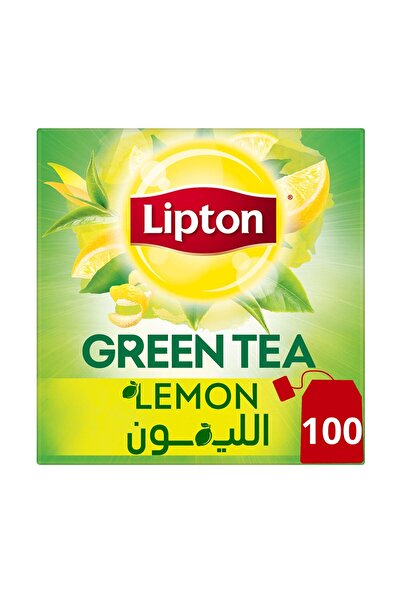 Lipton Lemon Green Tea 100 TeabagsRefreshing Citrus Flavored Green Tea for a Healthy Lifestyle