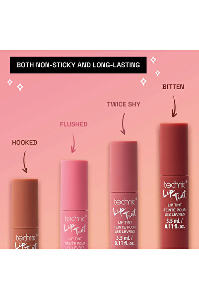 TECHNIC Luciu Lip Tint, Flushed