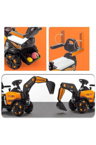 FONIX Ηλεκτρικό Εκσκαφέα με Επιβίβαση, Commando Kids