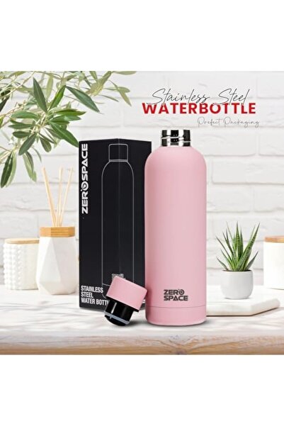Generic ZeroSpace Stainless Steel Water Bottle, 750ml Insulated Water Bottle for Kids School, Double Wall Wa