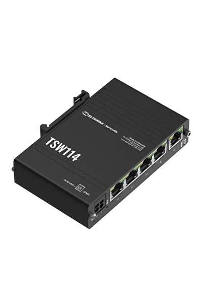 Teltonika Switch TSW114 DIN Rail, 5 porturi Gigabit