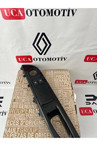uca otomotiv Sol Ön Cam Açma Düğmesi Komple - Renault Clio 4 809612367R
