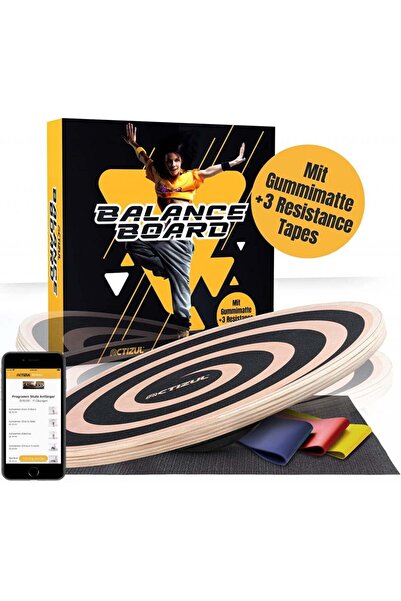 Actizul Σετ 5 αξεσουάρ γυμναστικής Actizul, ξύλο/λατέξ/PVC, πολύχρωμο