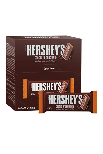 Hershey بار كوكيز وشوكولاتة من 'س 24 × 12.76 جم (306 جم) × 2