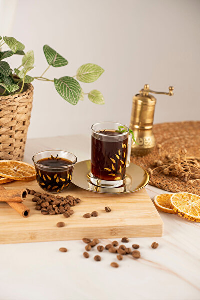 crystalhome 18 Piece Tea and Coffee Set