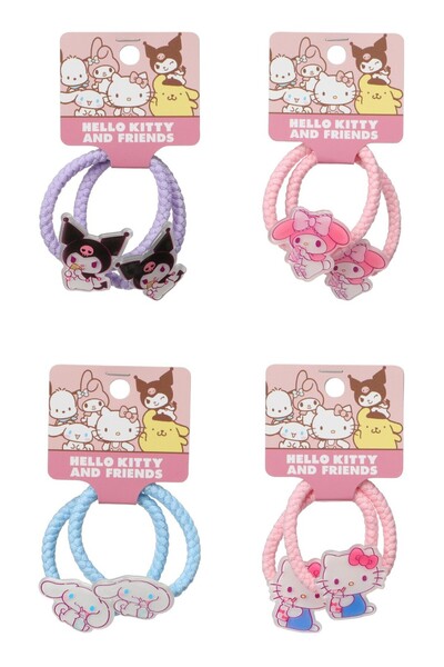 Miniso Sanrio Lisanslı Hello Kitty ve Arkadaşları Serisi Saç Lastiği