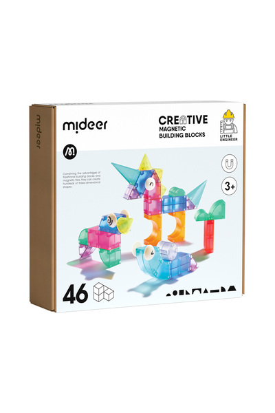 Mideer 3D Magnetic Blocks - 46pcs