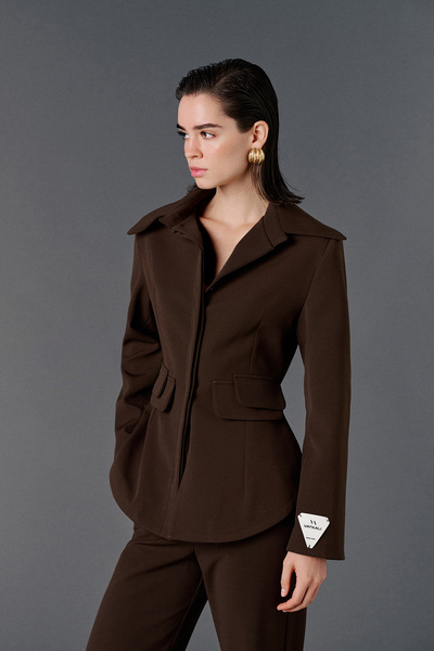VATKALI Double Pocket Detailed Blazer Jacket
