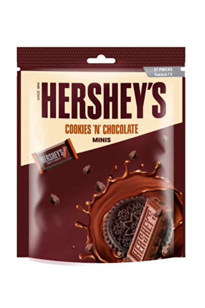 Hershey's Cookies 'N' Chocolates Minis Pouch 140gm x 6