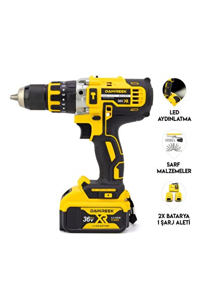 Dawreek CHELİKBEİ 13mm Çelik Mandren Vidalama DW36