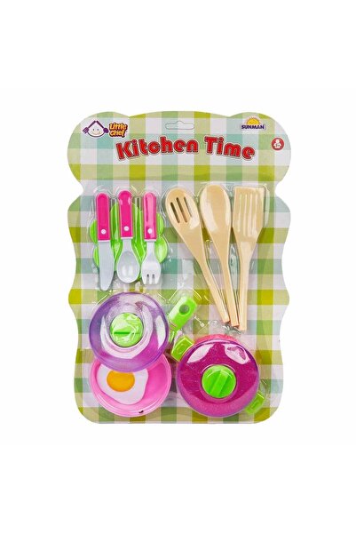 Sunman Little Chef Mutfak Seti - Çocuklar İçin Eğlenceli Yemek Oyunu