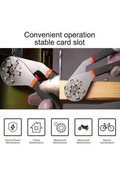 HAS-TEC 8 Inç Sihirli Anahtar | Çok Fonksiyonlu Ayarlı Anahtar, 12-20 mm ve 1...