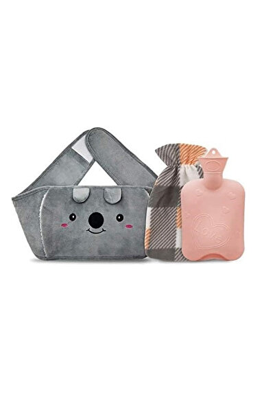 Ruizhi set sticle cu apă caldă, husă și curea, cauciuc/textil, multicolor