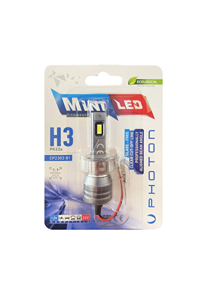 Photon Mini H3 18000 Lumens Compact Led Orjinal Tip Kolay Montaj A+++ 1 ADET