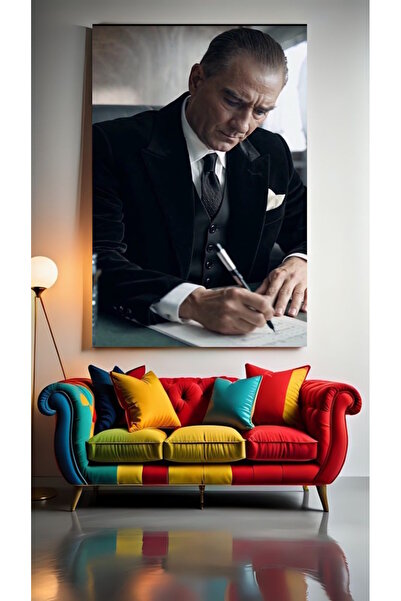 özkacar ATATURK PORTRAIT XXVII Perete de acasă Salon de înfrumusețare Birou M...