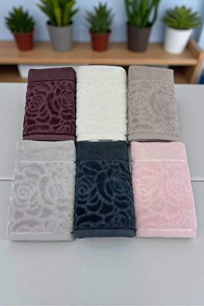 Nurpak SEVGİ MODEL 6 ADET RENKLİ 30X50 CM %100 PAMUK MUTFAK HAVLUSU
