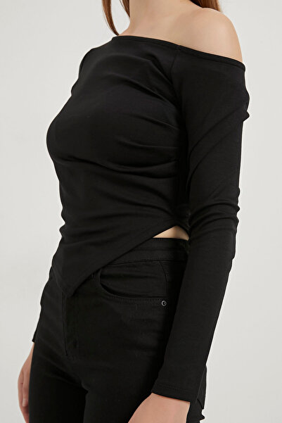 Arma Life Armalife 1499 low shoulder skirt asymmetric flexible women blouse