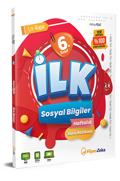 HiperZeka 2026 6. Sınıf İLK Sosyal Bilgiler Haftalık Soru Bankası | Mehtap POLAT