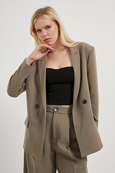 Arma Life Armalife 0406 Double Button Premium Blazer Women's Jacket