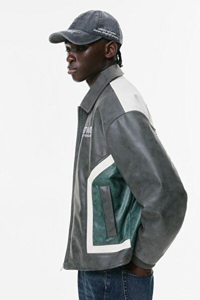 Pull & Bear STWD Boxy Suni Deri Ceket