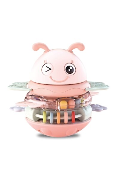 SOLTOY Jucărie senzorială interactivă cu funcții de erupție a dentiției și me...