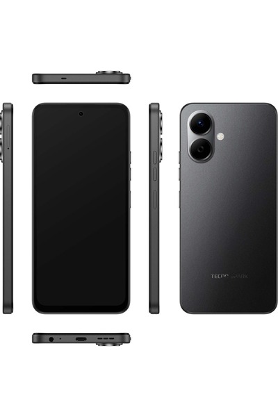 TECNO SPARK Go2، 4G، 128 جيجابايت، أسود