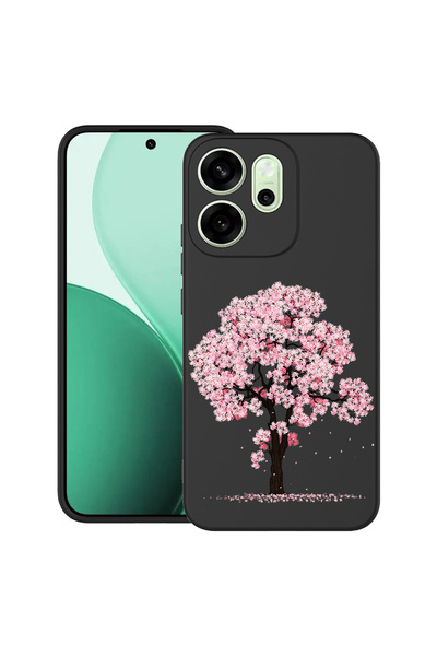 bestcase Carcasă antișoc pentru OPPO Reno14 F 5G cu design cu flori de cireș,...