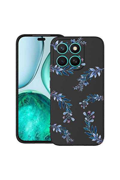 bestcase Carcasă ultra subțire TPU pentru Xiaomi 17, cu design floral albastr...