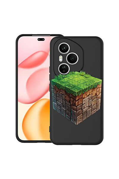 bestcase Carcasă antișoc pentru Honor 400 Pro cu design Minecraft World, 2043...