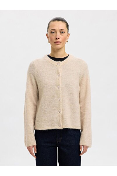 Selected Femme Strickjacke Wollmix