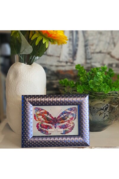 Le Atölye Dark Blue Authentic Photo Frame Small