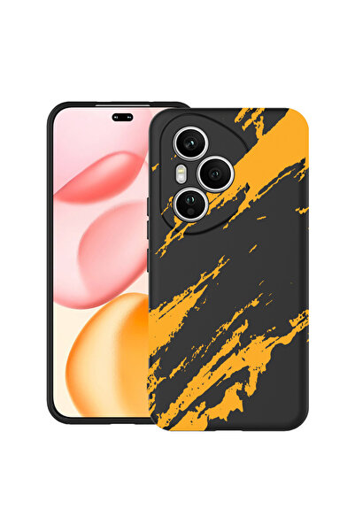 bestcase Carcasă antișoc pentru OPPO Reno13 5G cu design cu dungi aurii, 2043...