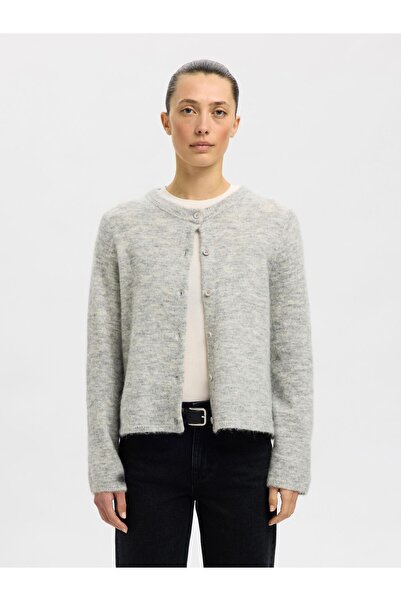 Selected Femme Strickjacke Wollmix