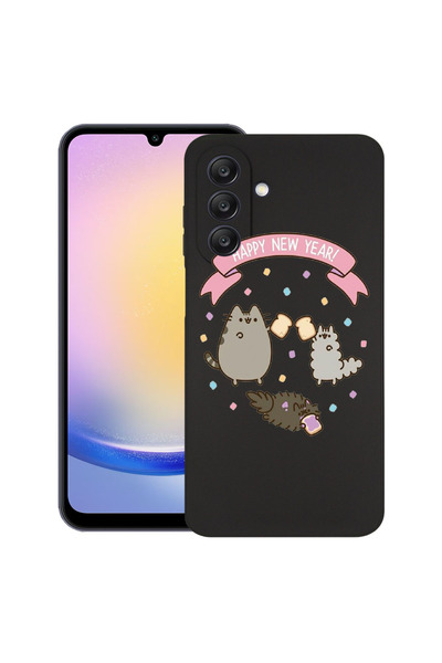 bestcase Θήκη TPU εξαιρετικά λεπτή για Samsung Galaxy M56, Ευτυχισμένο το Νέο...