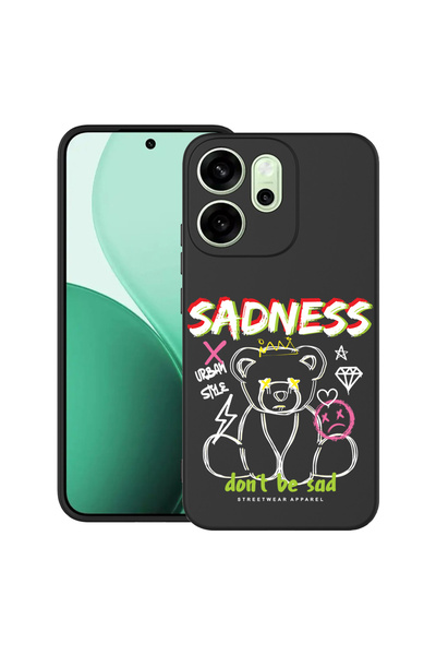 bestcase Carcasă antișoc pentru OPPO Reno14 F 5G cu design ursuleț de pluș tr...