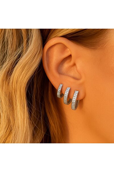 BY YASİN TOPÇU "خاتم دوكو آند شاين الثلاثي - فضي"