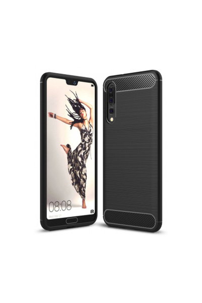 OEM Θήκη για Huawei P20 Pro, OEM, Carbon, Μαύρη