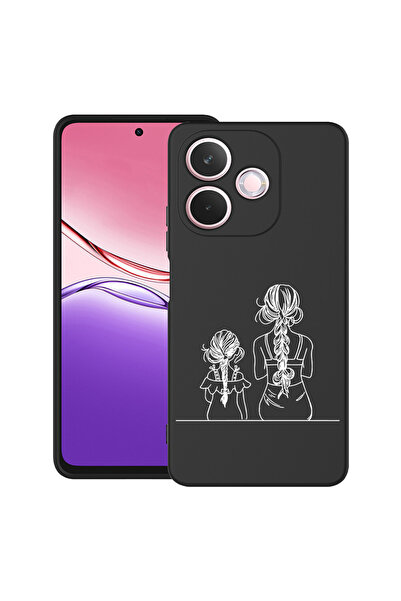 bestcase Αντικραδασμική θήκη για OPPO A5 Pro 5G με σχέδιο για μαμά και κόρη, ...