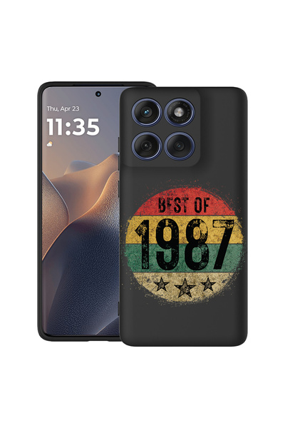 bestcase Carcasă antișoc pentru Motorola Edge 60 Pro cu design Best Of 1987, 2043681 B 1920