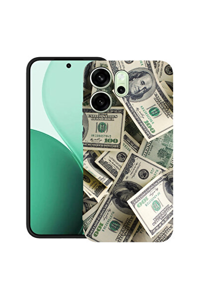 bestcase Удароустойчив калъф за OPPO Reno14 F 5G с дизайнерски мотив с монети...